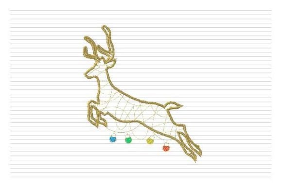 Christmas Deer Jump