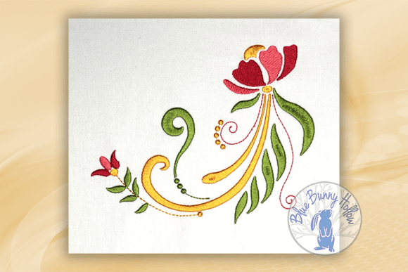 Floral Corners 6