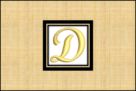 Gold Font-D Review for Boutique Sweatshirt Design