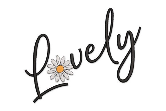 Love Daisy Lettering