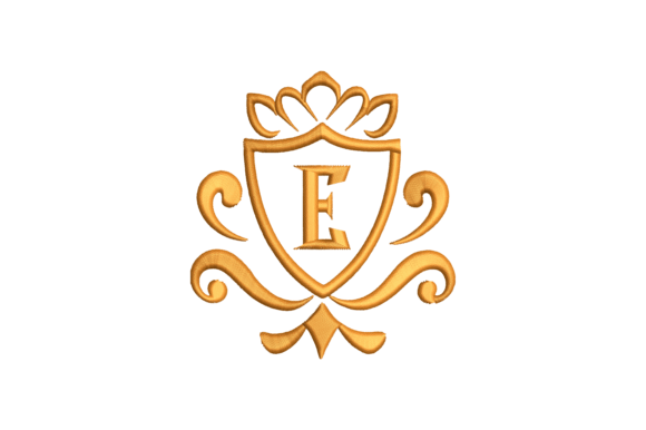 Monogram Letter E