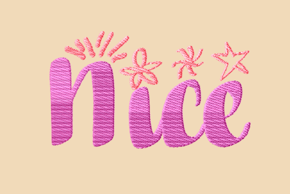 Nice Decorative Lettering