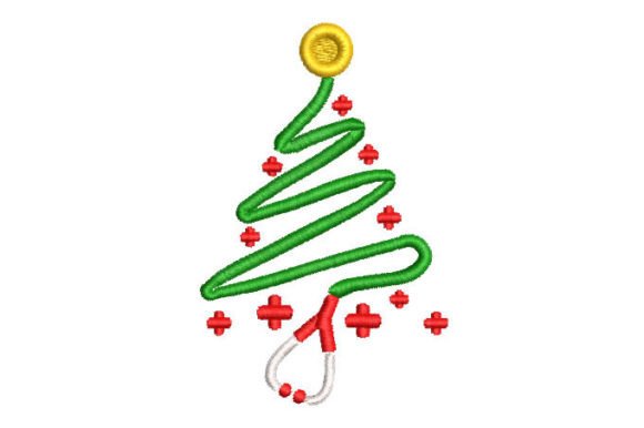 Nurse Stethoscope Christmas Tree