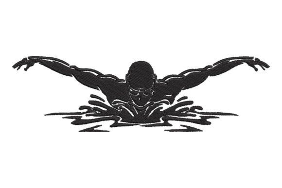 Swimming Man Embroidery Review
